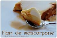   FLAN DE MASCARPONE