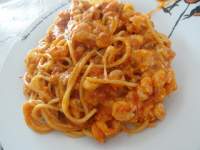   SPAGUETTIS CON GAMBAS