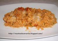   Arroz con pescado