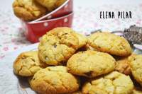   Cookies de coco, toffee y nueces de Macadamia