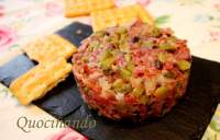   Tartar de fuet (Cooking Challenge) 