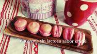   MACARONS SIN LACTOSA SABOR CHICLE