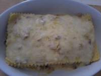   Lasagna de champiñones