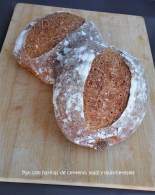   Pan con harinas de centeno, maiz y multicereales