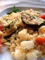   ENSALADA DE COUSCOUS Y BERENJENA