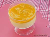   Flan o Panacotta de Mango