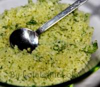 COUS COUS CON PARMESANO Y RUCULA