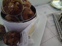   MUFFINS DE CHOCOLATE