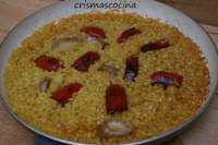   Arroz con caldo de cocido