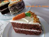   PASTEL DE ZANAHORIA Y CHOCOLATE ( chocolate carrot cake) Fussioncook y fussioncook+plus