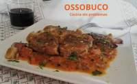   Ossobuco de ternera.