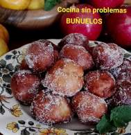   BUÑUELOS tradicionales, de viento.