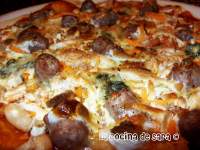   Pizza de Alubias y Longaniza