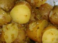   Ensalada de patatas y alcaparras