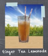   Limonada de Té de Jengibre
