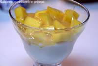   Yogur Griego con mango