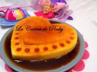   FLAN DE MELOCOTON 