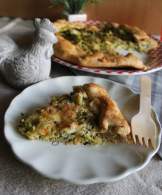   Galette de brócoli y queso