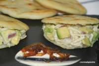   Arepas con relleno 