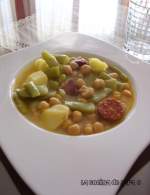   Puchero de Garbanzos y Judías