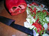   BACALAO CON VERDURAS DEL HUERTO DULCES