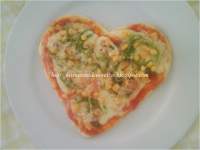   Pizzas de corazón...