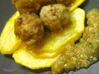   ALBONDIGAS CON AGUACATE