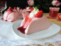   Bavarois de fresas