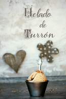   Helado de turrón