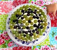   Tarta de uvas con crema mascarpone 