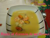   Sopa de pescado (Olla rápida wmf)