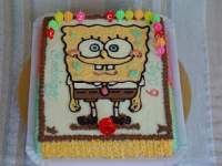   Tarta Bob esponja de cumpleaños