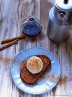   Torrijas de Vino con Sorbete de Leche Merengada Sin Lactosa para April's Kitch
