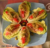   COGOLLOS DE LECHUGA CON ATÙN