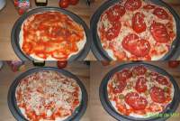   Pizzaiola (pizza con tomate fresco, muzzarella, orégano, ajo y aceitunas verdes)