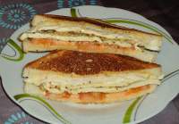   Sandwich de pollo a la mostaza