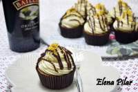   Cupcakes de plátano y Baileys