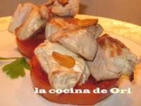   BONITO AL AJILLO CON TOMATE