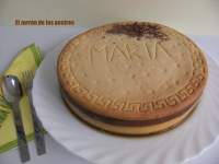   Tarta de Galletas María. (Mega Galleta)