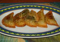   Empanadillas de espinacas con chorizo