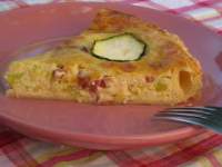   QUICHE DE CALABACINES Y JAMON IBERICO