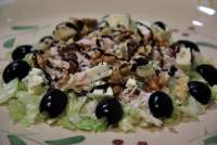   Ensalada de roquefort con nueces