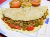   CREPES CON VERDURAS Y QUESO (2.5p/cada crepe)