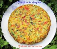   Tortilla de chayota y Premio