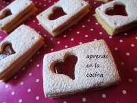   GALLETAS LINZER PARA SAN VALENTÌN