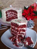   Red velvet  Cake (Tarta Terciopelo Rojo)
