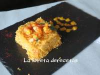   ROSSEJAT DE CUSCUS CON GAMBAS Y ALL I OLI DE JOAN ROCA