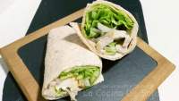   WRAPS DE POLLO Y AGUACATE