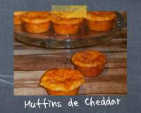   Muffins de Cheddar
