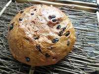   Pan de centeno con pasas